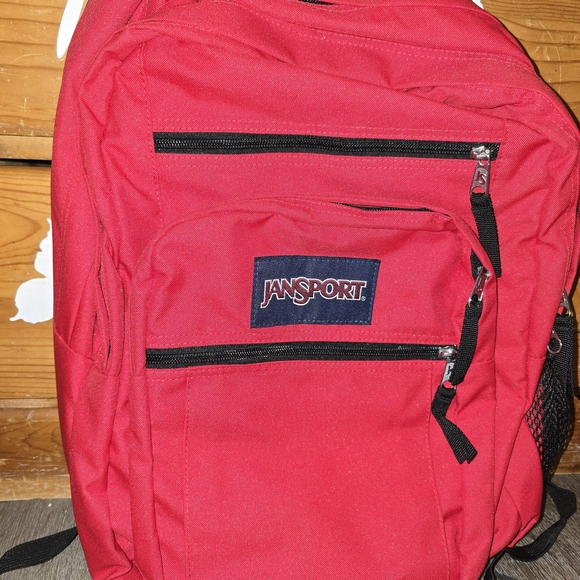JanSport Red Backpack - Picture 2 of 4
